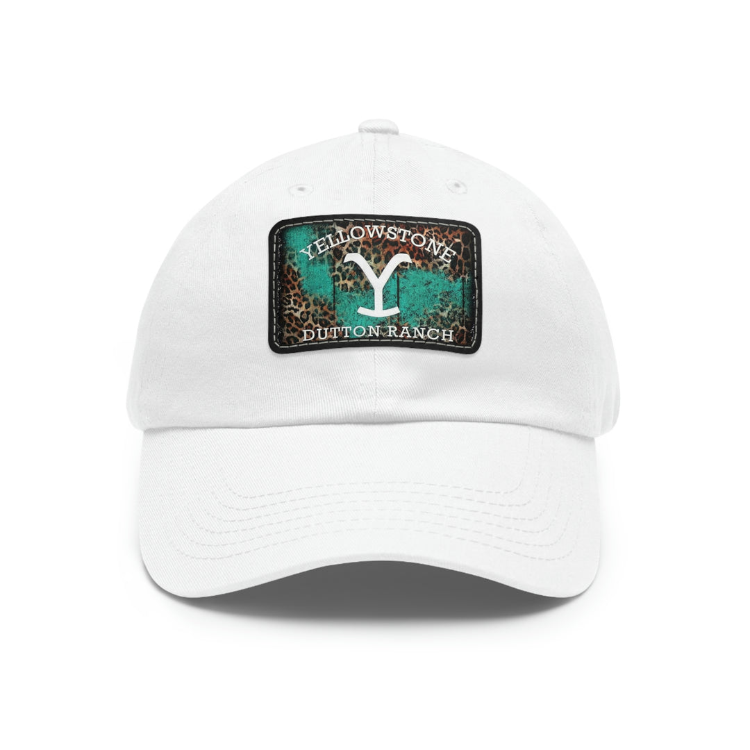 yellowstone-Dad Hat with Leather Patch