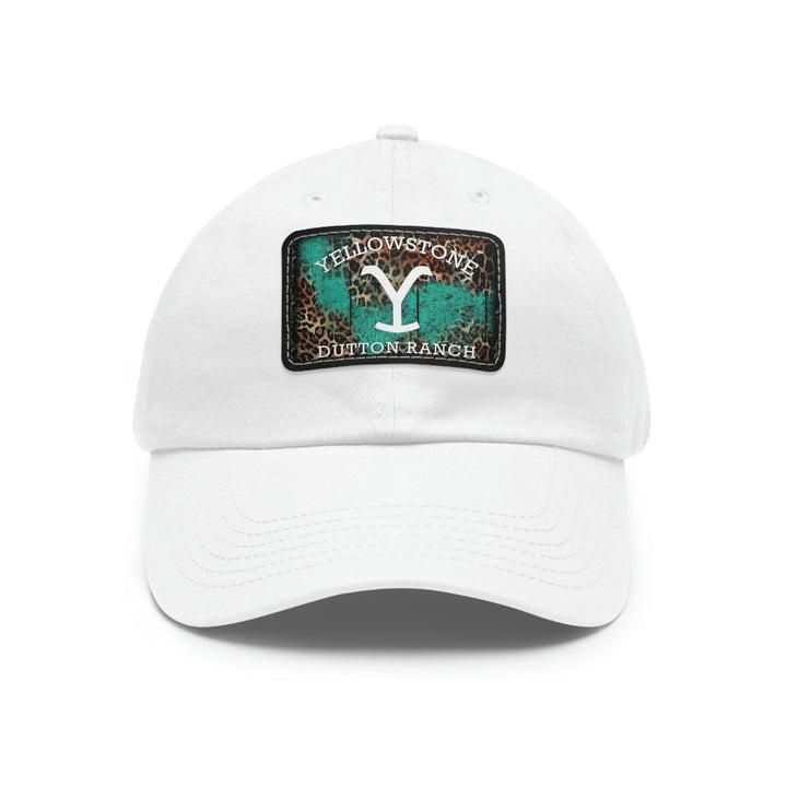 yellowstone-Dad Hat with Leather Patch