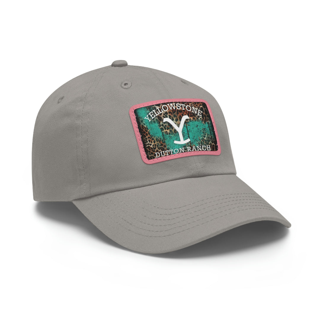 yellowstone-Dad Hat with Leather Patch