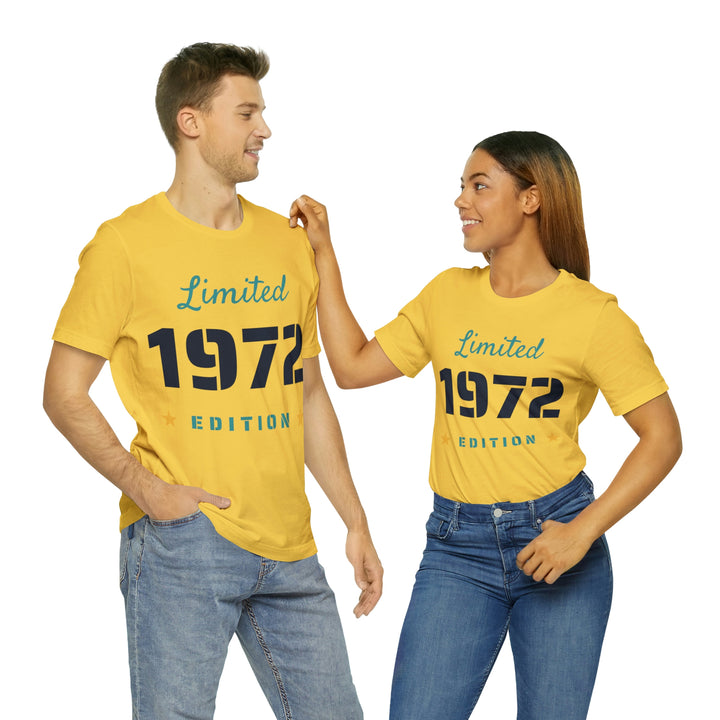 1972 limited edition Unisex Jersey Short Sleeve Tee