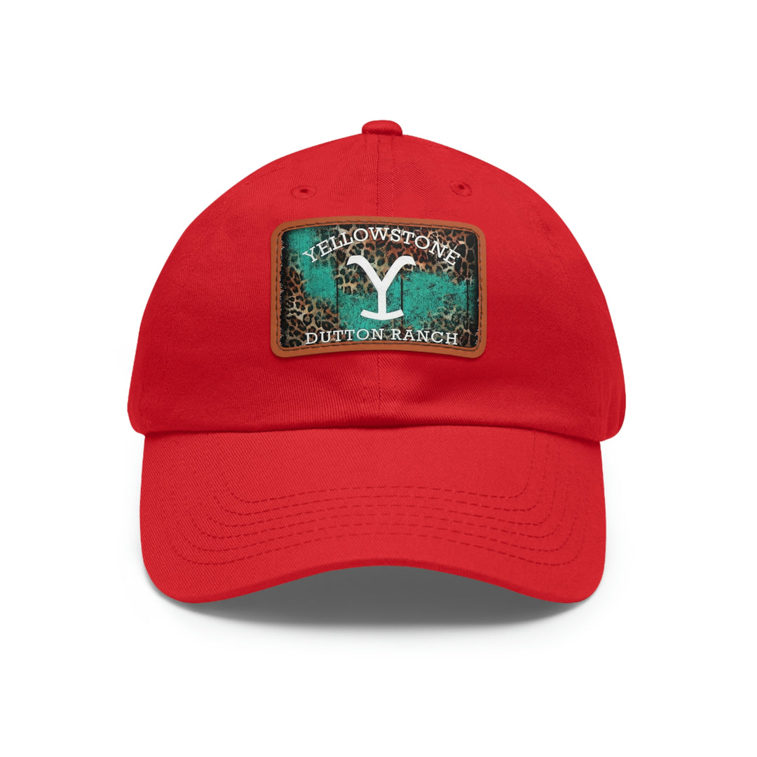 yellowstone-Dad Hat with Leather Patch