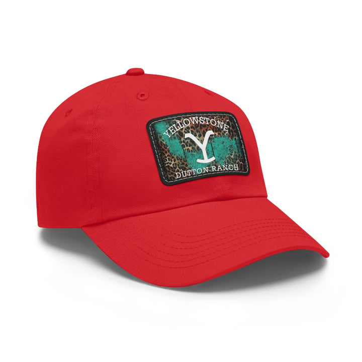 yellowstone-Dad Hat with Leather Patch