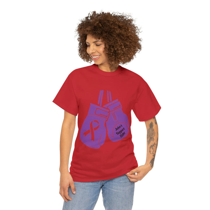 John's Support team-Unisex Heavy Cotton Tee