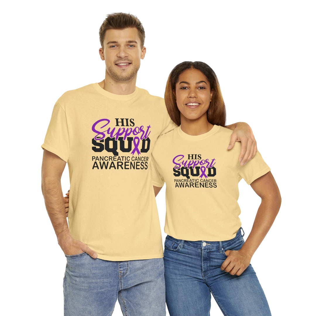 His Suppoprt Squad-Unisex Heavy Cotton Tee