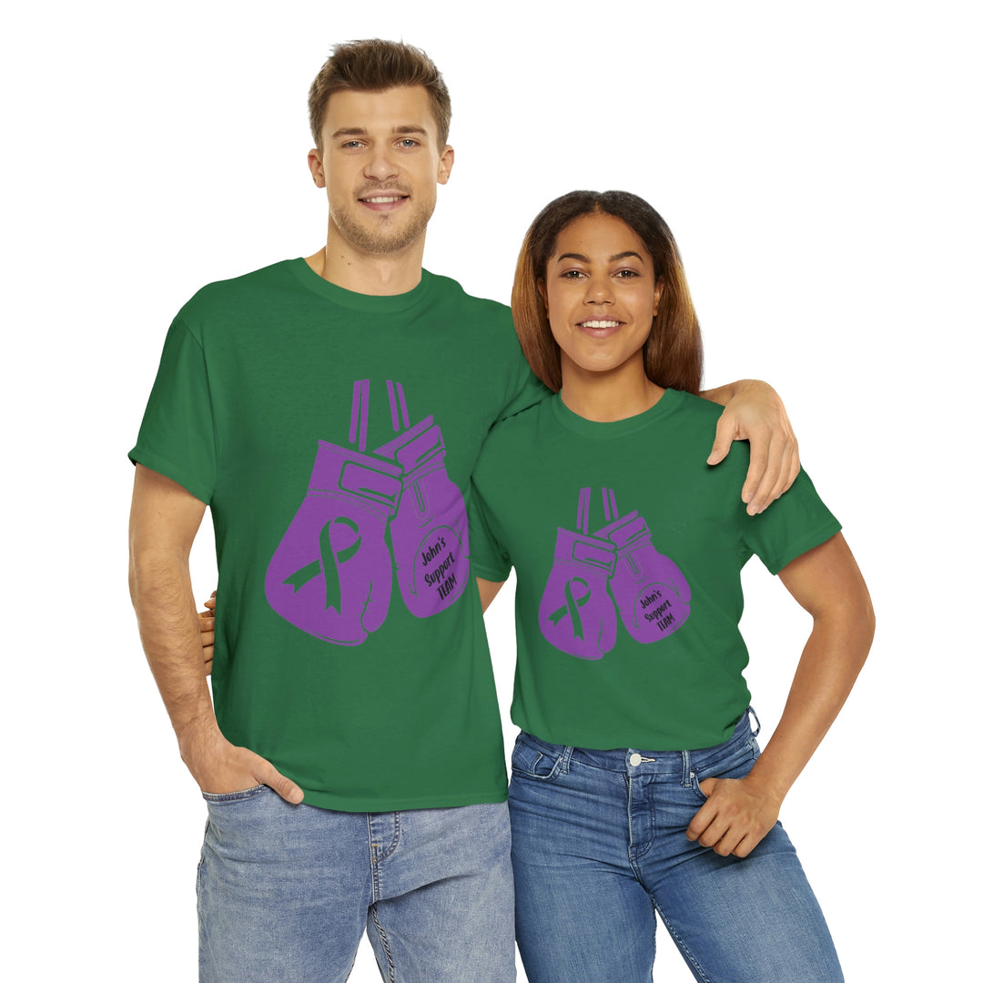 John's Support team-Unisex Heavy Cotton Tee