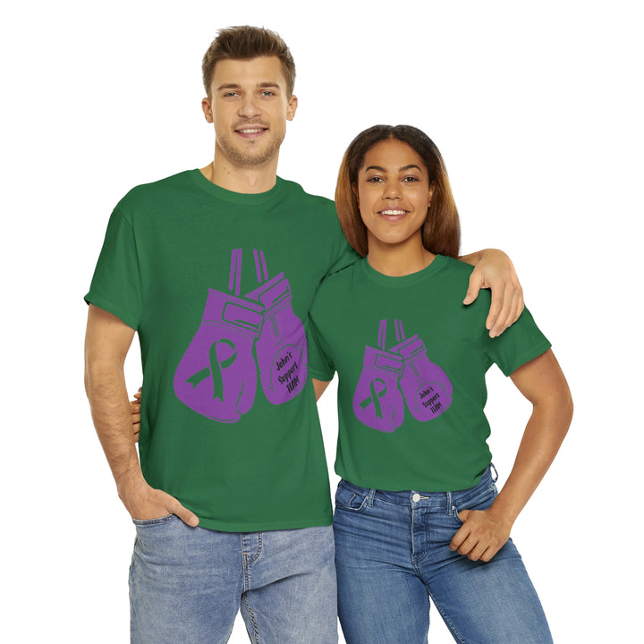 John's Support team-Unisex Heavy Cotton Tee
