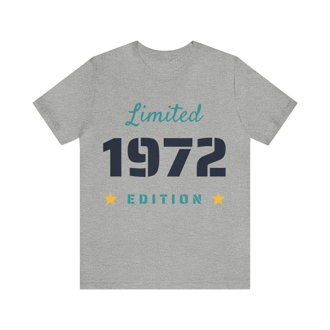 1972 limited edition Unisex Jersey Short Sleeve Tee