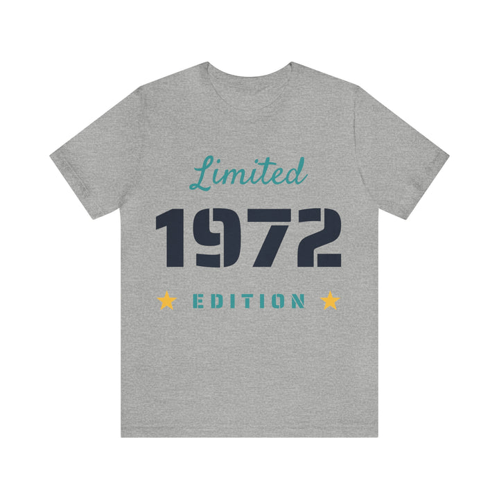 1972 limited edition Unisex Jersey Short Sleeve Tee
