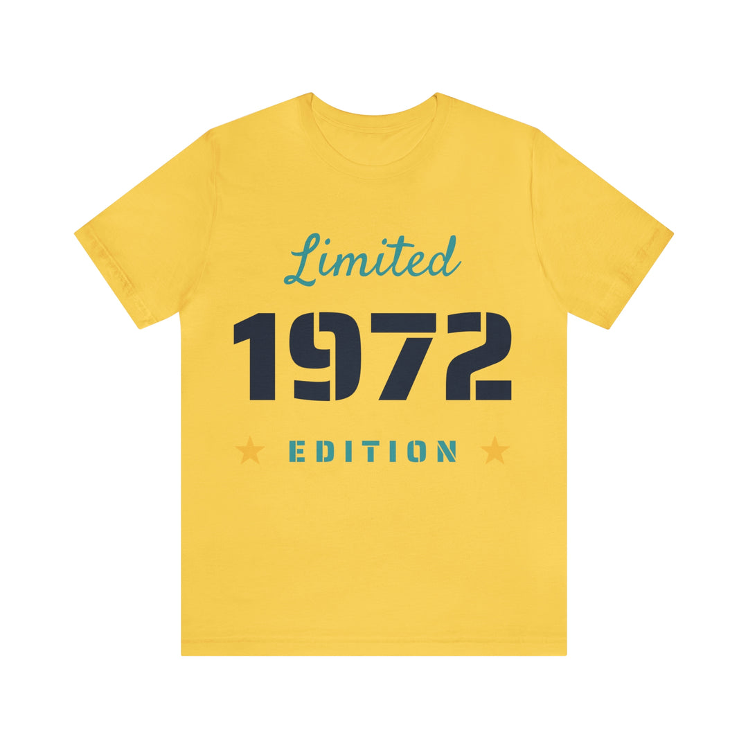 1972 limited edition Unisex Jersey Short Sleeve Tee