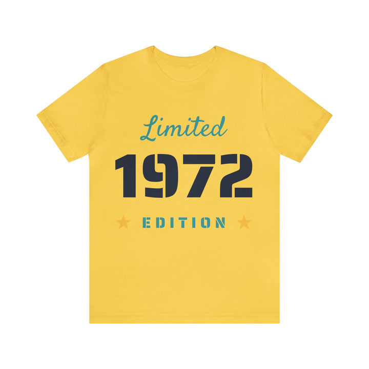 1972 limited edition Unisex Jersey Short Sleeve Tee