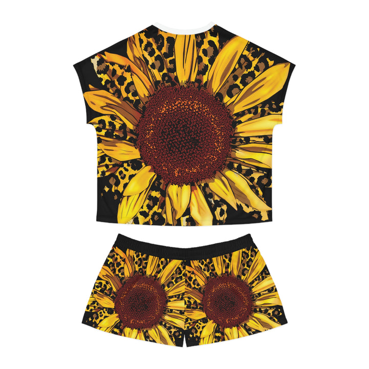 SUNFLOWER-Women's Short Pajama Set (AOP)