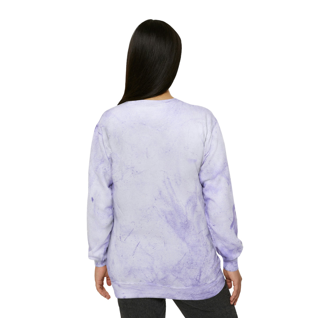 SOFTBALL MOM-Unisex Color Blast Crewneck Sweatshirt