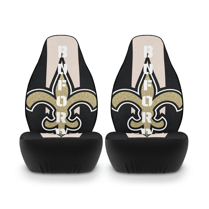 SAINTS-BUFORD-Polyester Car Seat Covers