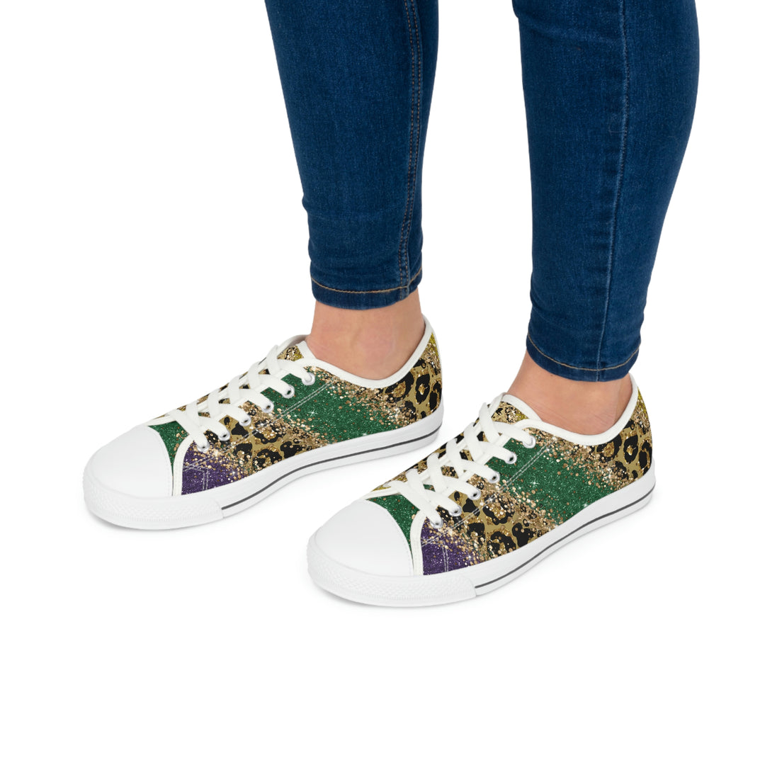 MARDI-GRAS-Women's Low Top Sneakers