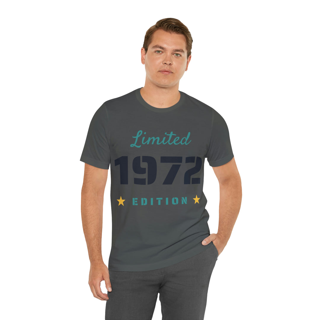 1972 limited edition Unisex Jersey Short Sleeve Tee