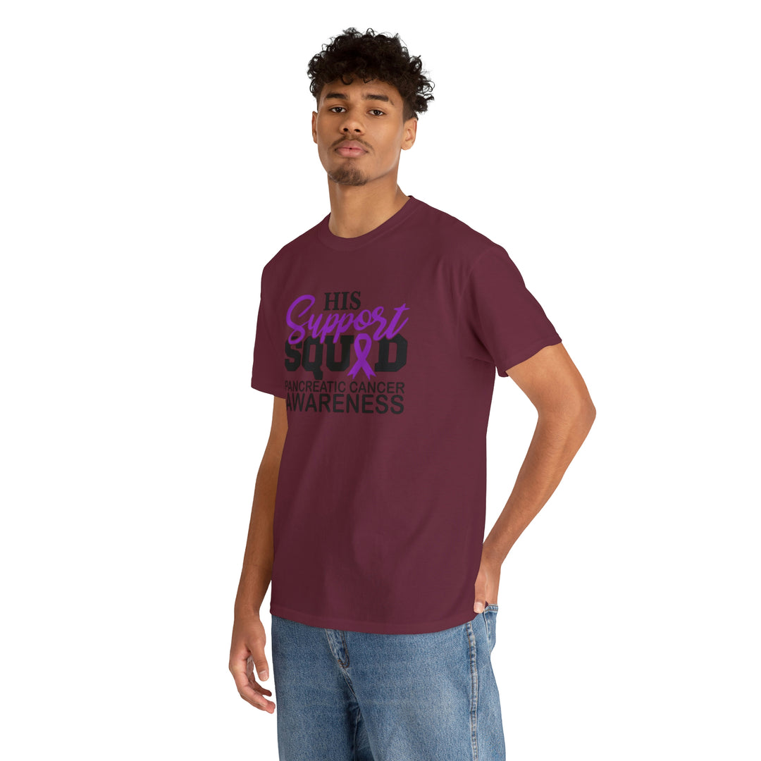 His Suppoprt Squad-Unisex Heavy Cotton Tee