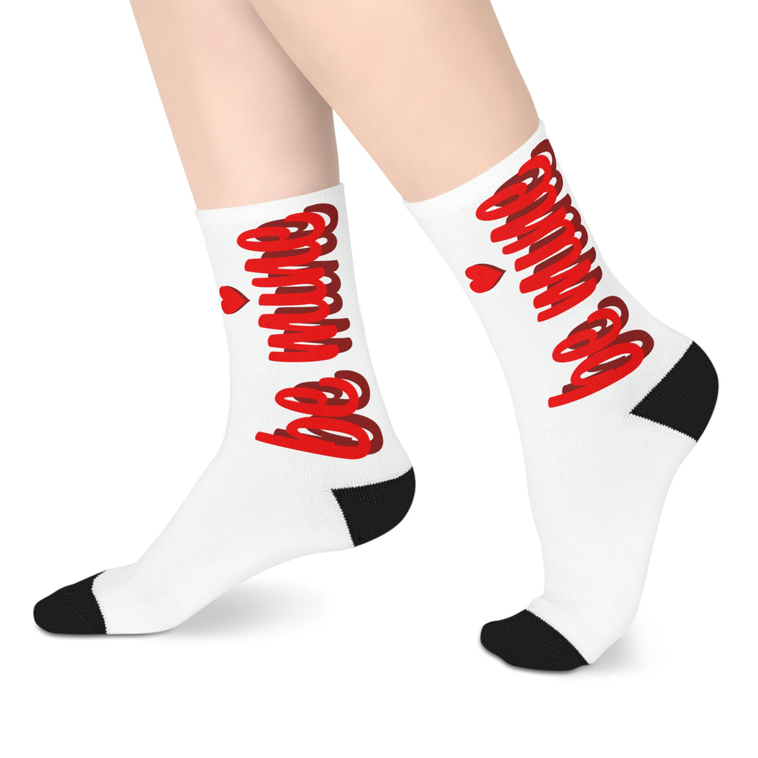 BE-MINE-Mid-length Socks