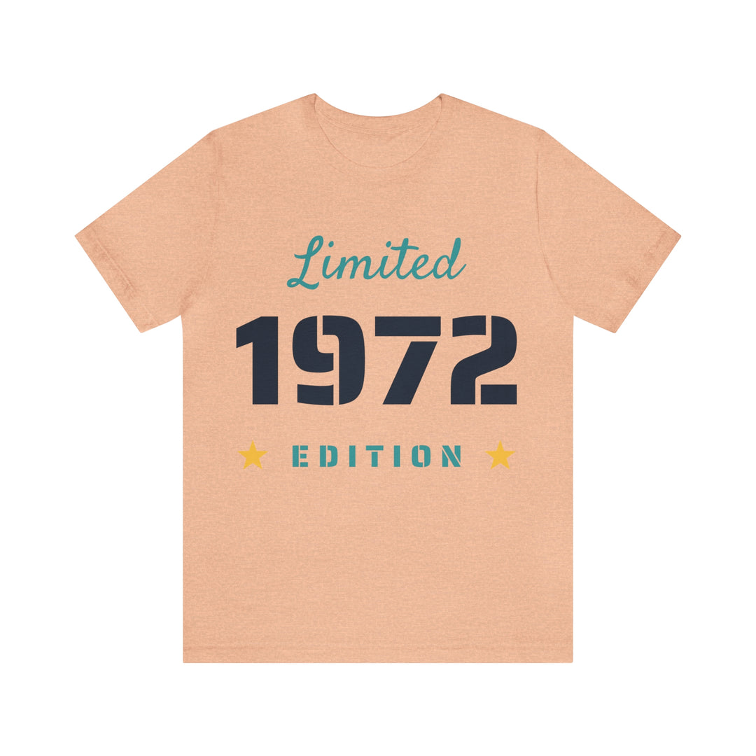 1972 limited edition Unisex Jersey Short Sleeve Tee