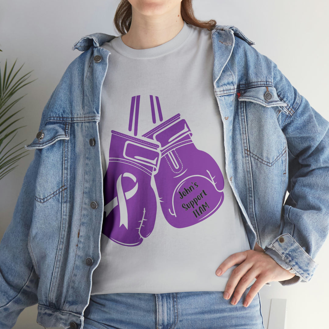 John's Support team-Unisex Heavy Cotton Tee