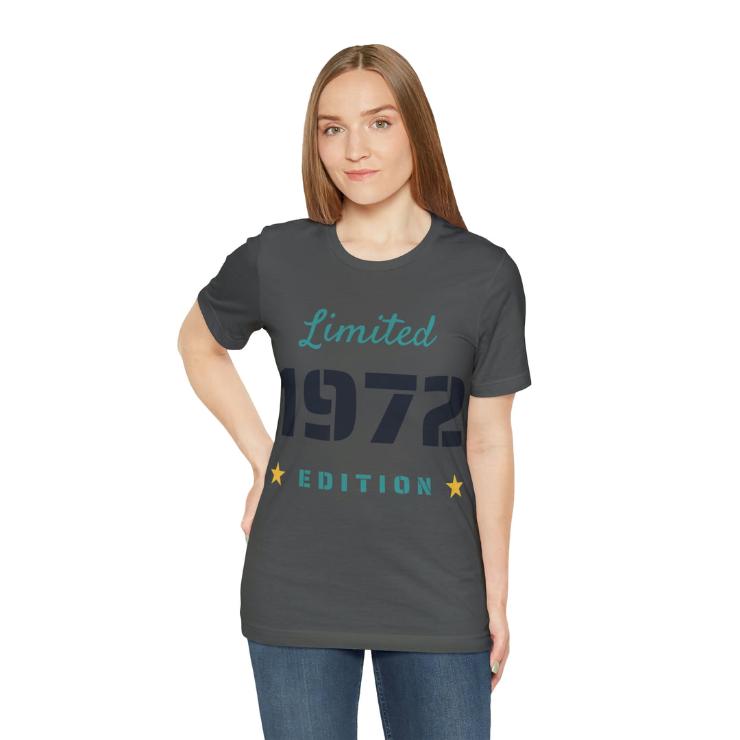 1972 limited edition Unisex Jersey Short Sleeve Tee