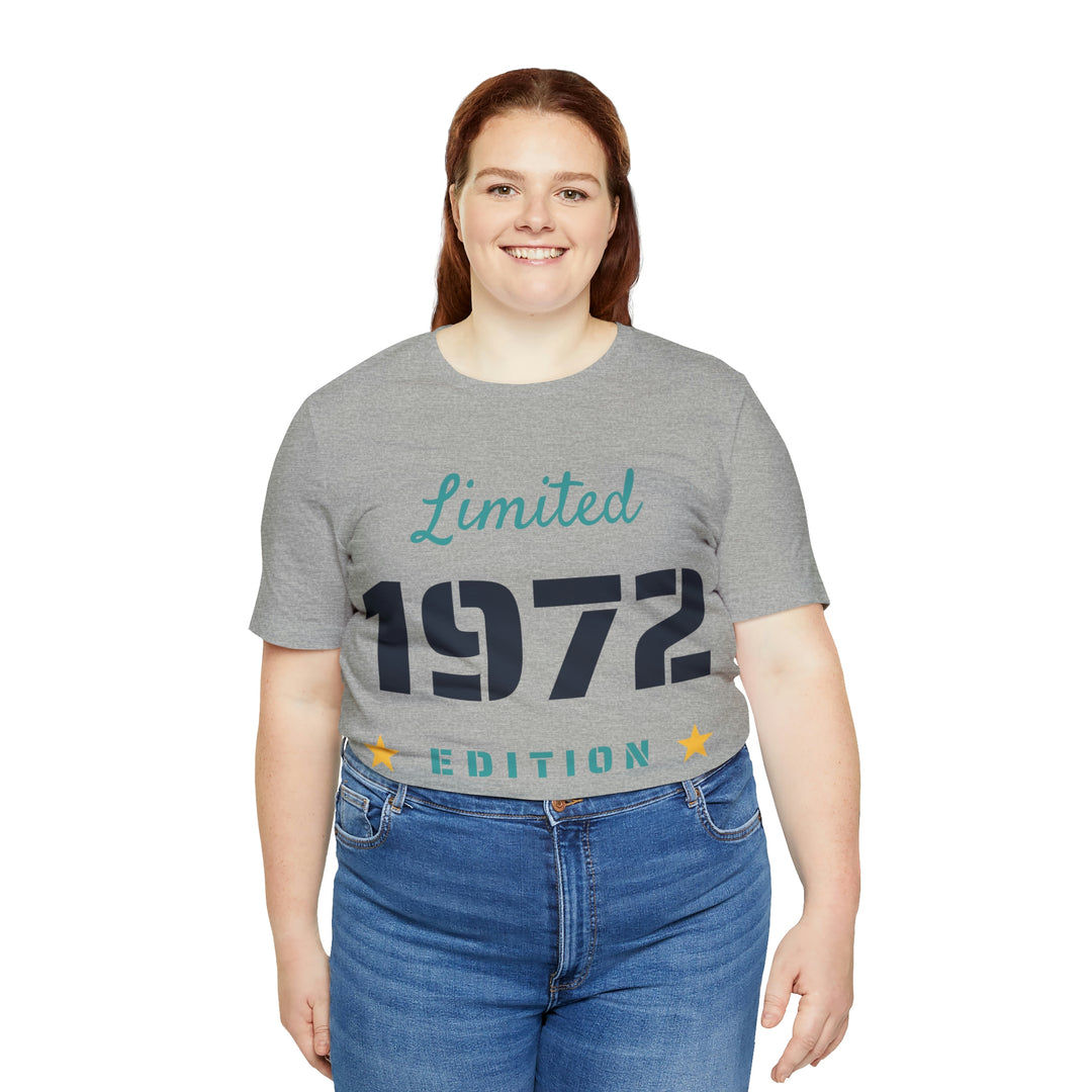 1972 limited edition Unisex Jersey Short Sleeve Tee