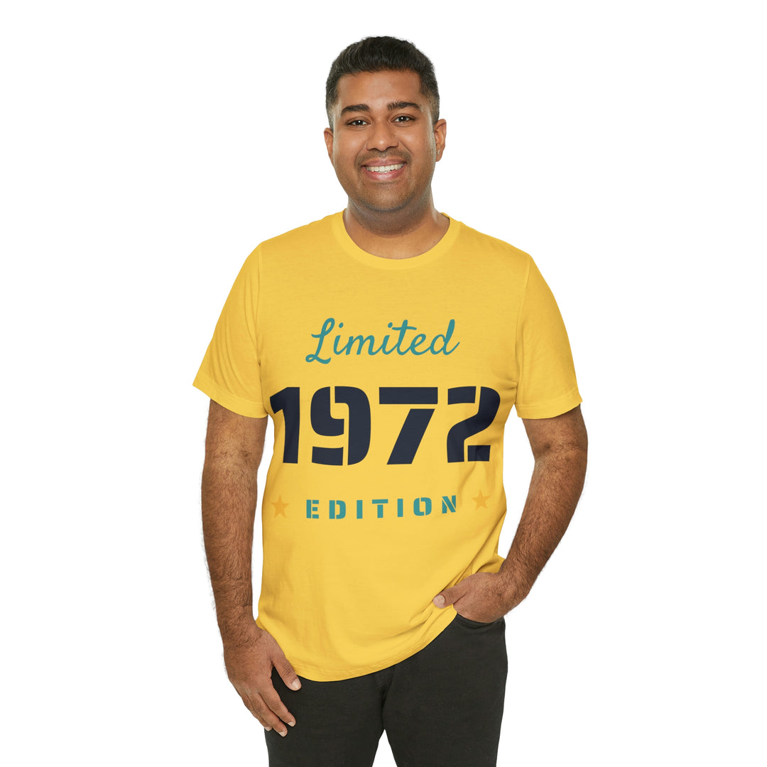 1972 limited edition Unisex Jersey Short Sleeve Tee