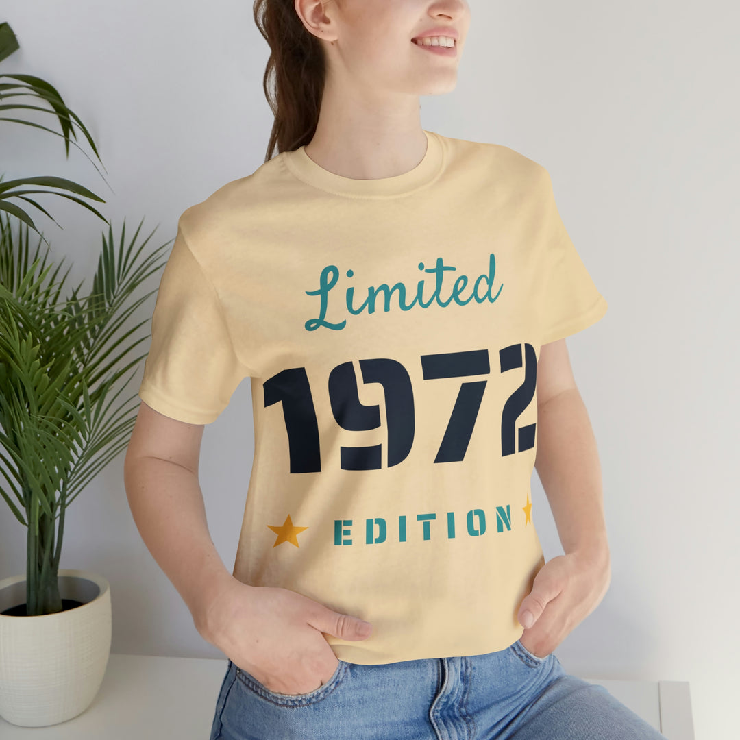 1972 limited edition Unisex Jersey Short Sleeve Tee