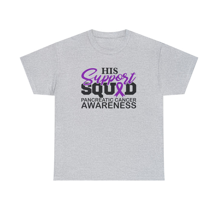 His Suppoprt Squad-Unisex Heavy Cotton Tee