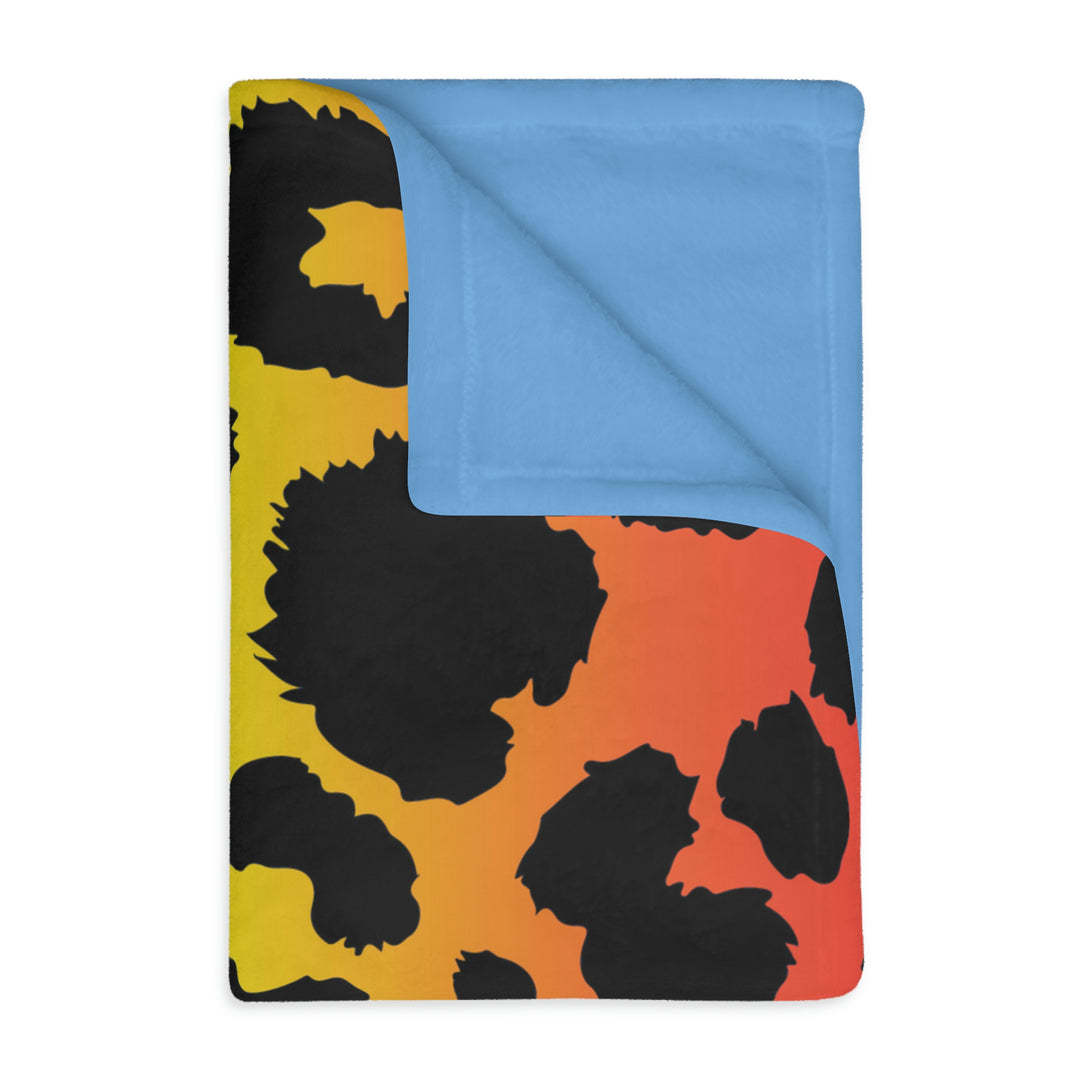 TYE DYED-Velveteen Minky Blanket (Two-sided print)