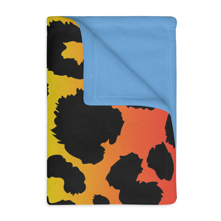TYE DYED-Velveteen Minky Blanket (Two-sided print)