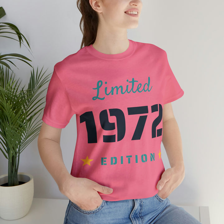 1972 limited edition Unisex Jersey Short Sleeve Tee