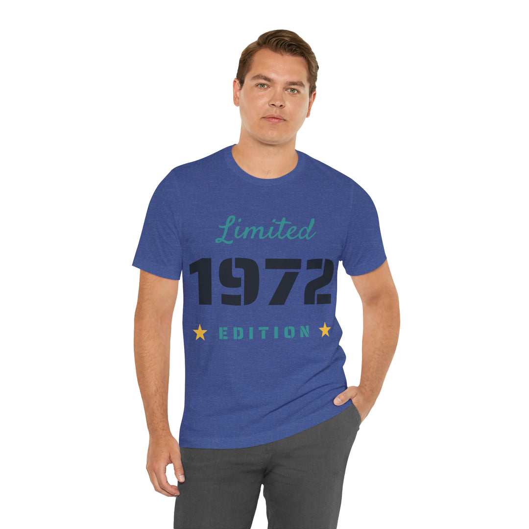 1972 limited edition Unisex Jersey Short Sleeve Tee