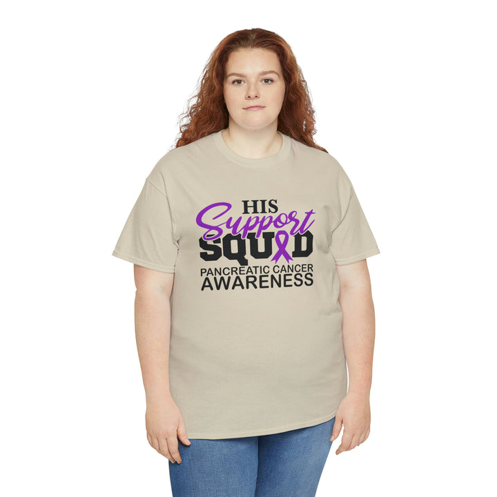 His Suppoprt Squad-Unisex Heavy Cotton Tee