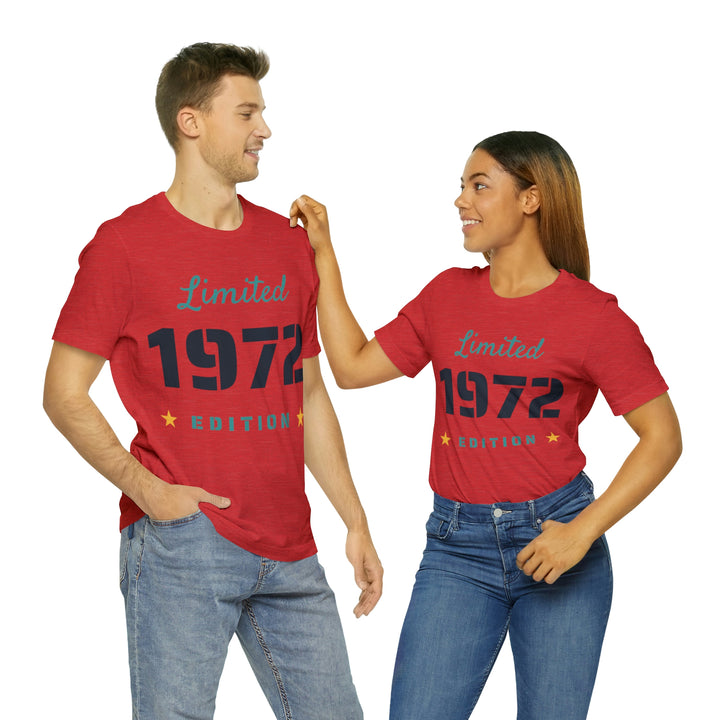 1972 limited edition Unisex Jersey Short Sleeve Tee