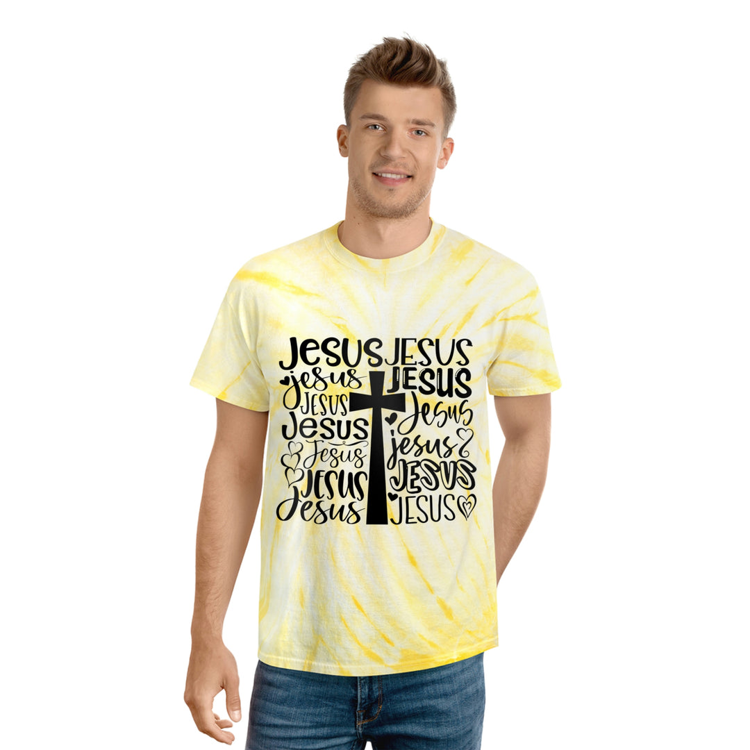 JESUS-Tie-Dye Tee, Cyclone