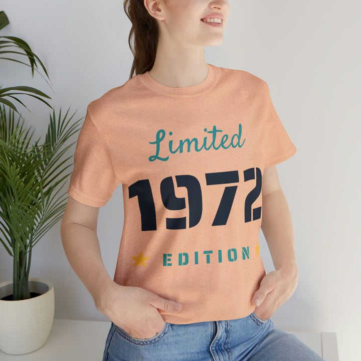 1972 limited edition Unisex Jersey Short Sleeve Tee