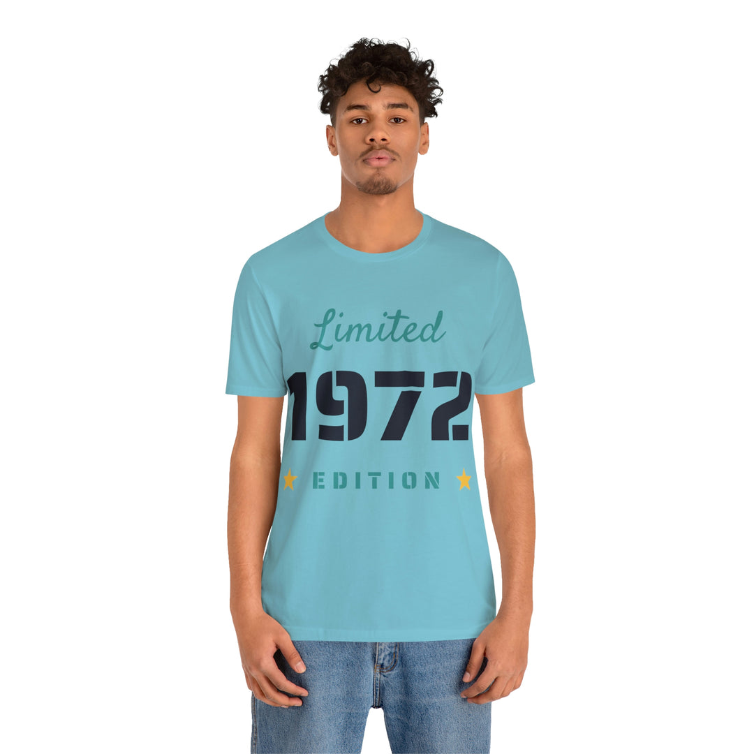 1972 limited edition Unisex Jersey Short Sleeve Tee