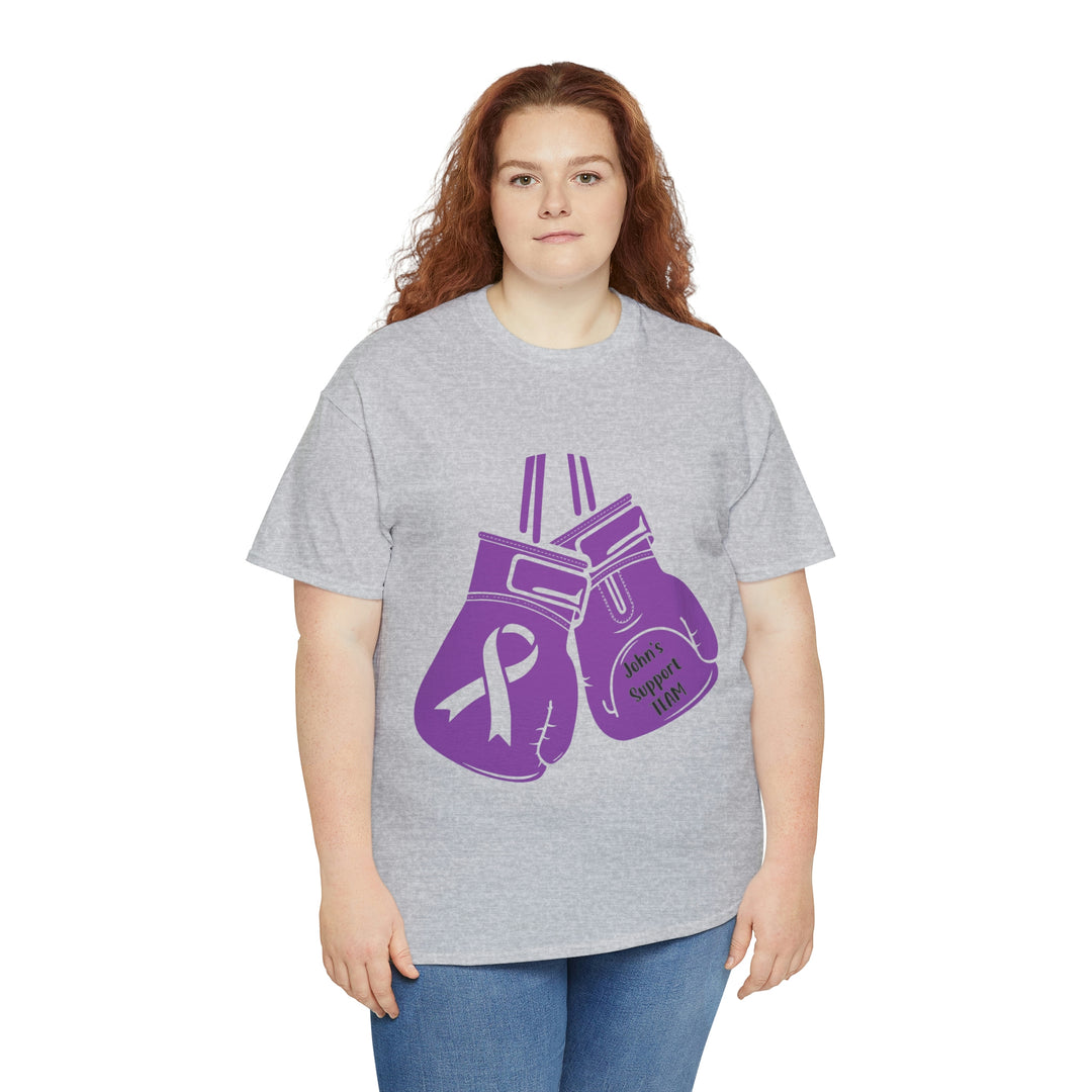 John's Support team-Unisex Heavy Cotton Tee