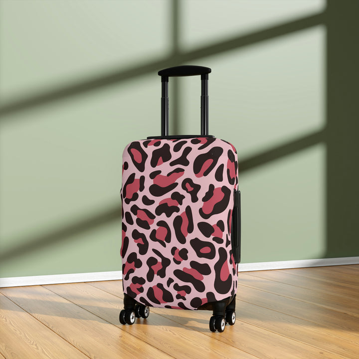 pink-leopard-Luggage Cover