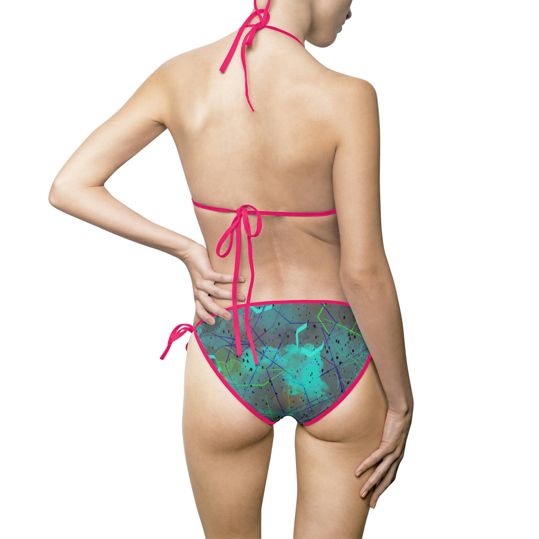 RETRO-Women's Bikini Swimsuit
