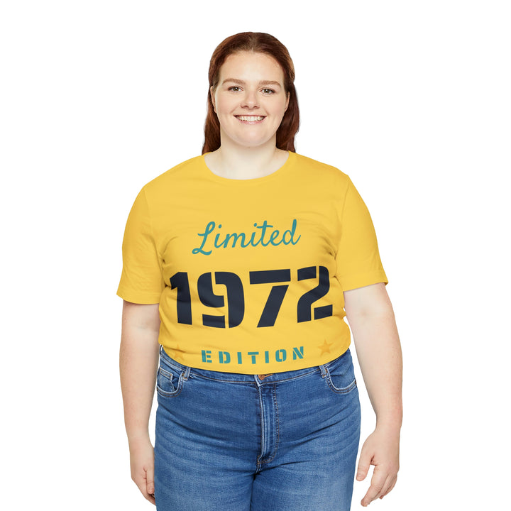 1972 limited edition Unisex Jersey Short Sleeve Tee