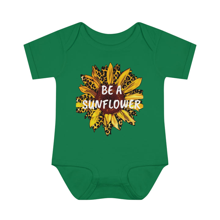 BE A SUNFLOWER-Infant Baby Rib Bodysuit
