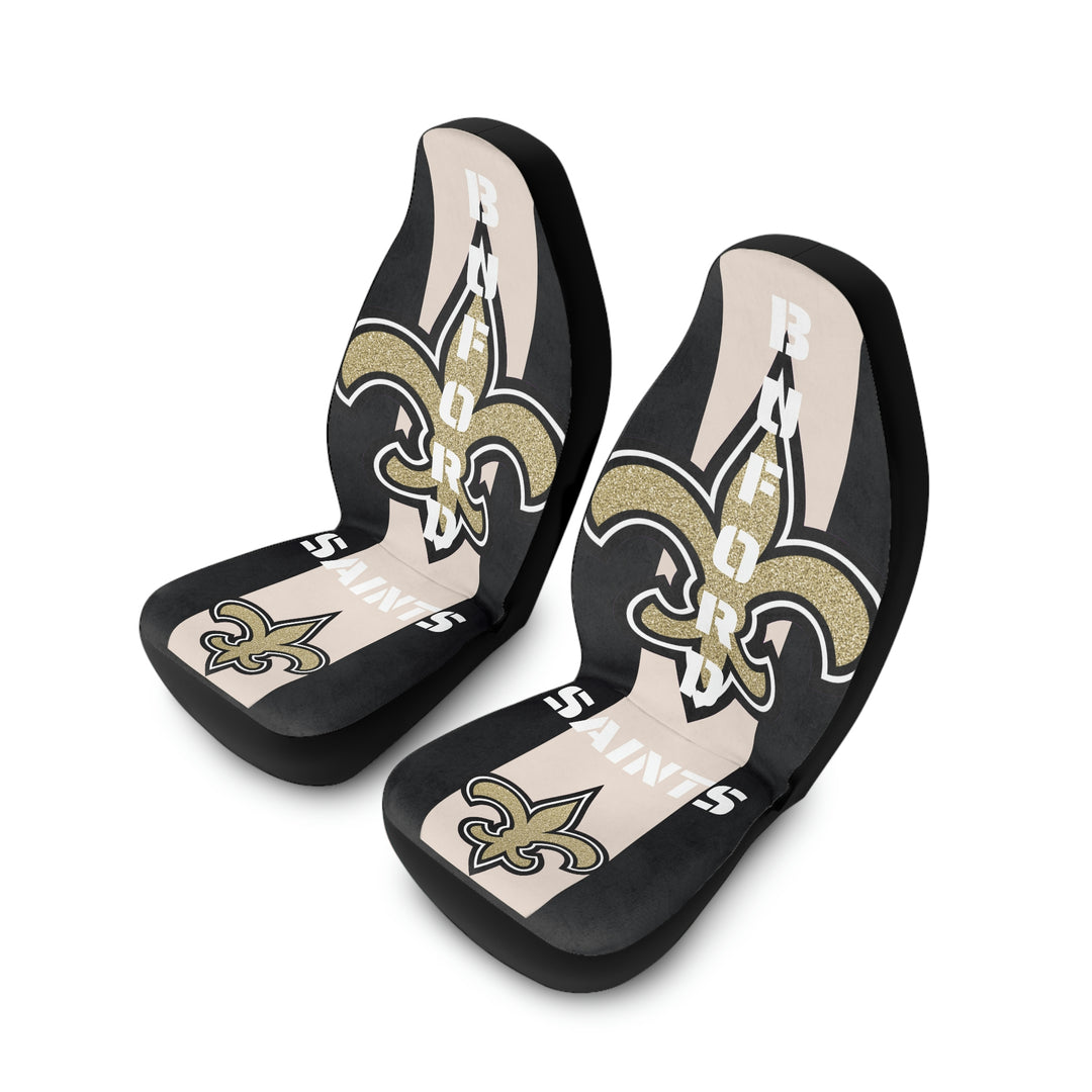 SAINTS-BUFORD-Polyester Car Seat Covers