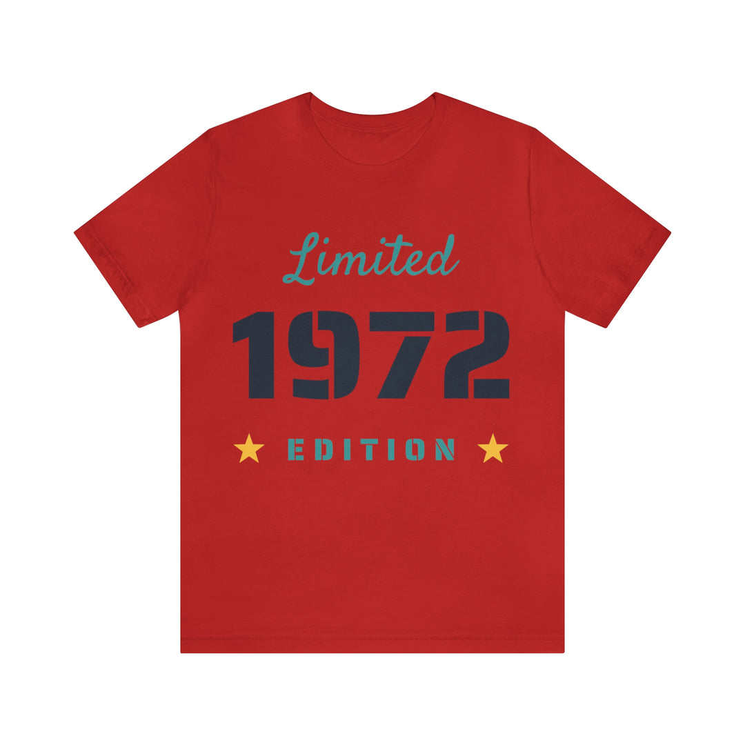 1972 limited edition Unisex Jersey Short Sleeve Tee
