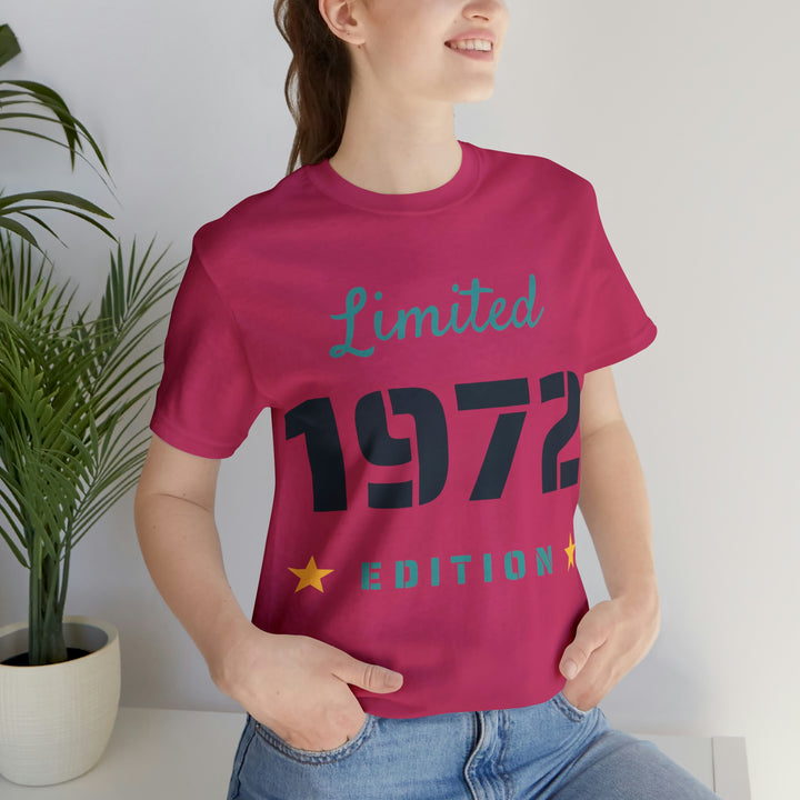 1972 limited edition Unisex Jersey Short Sleeve Tee