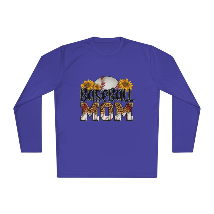 BASEBALL-MOM-Unisex Lightweight Long Sleeve Tee