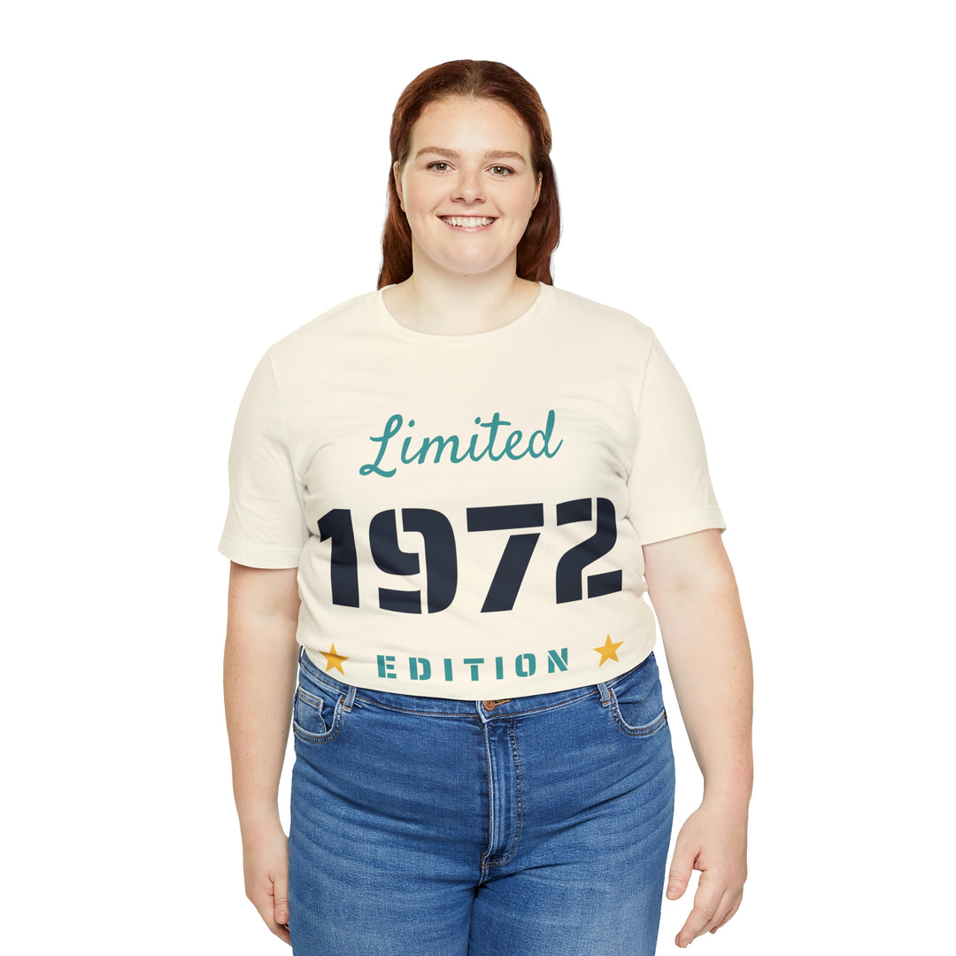 1972 limited edition Unisex Jersey Short Sleeve Tee