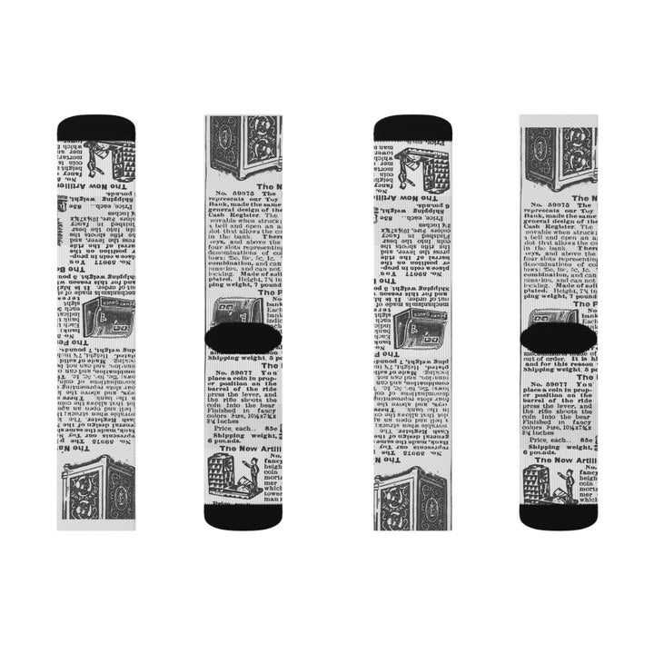 newpaper-Sublimation Socks