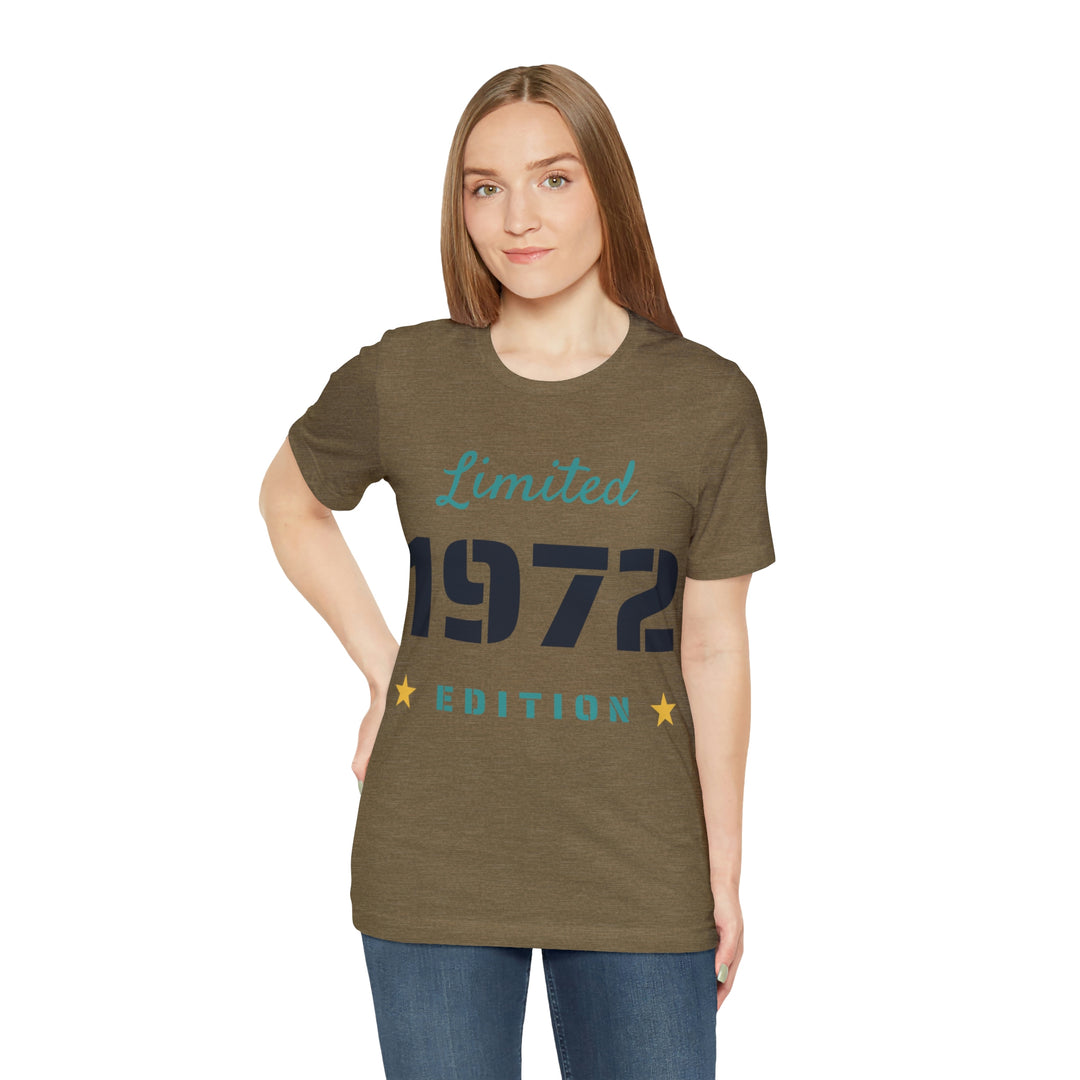 1972 limited edition Unisex Jersey Short Sleeve Tee