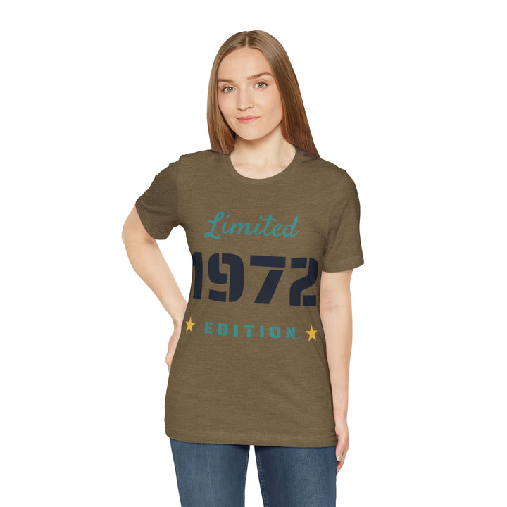 1972 limited edition Unisex Jersey Short Sleeve Tee